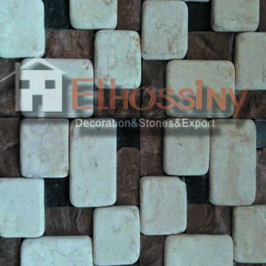 حجر طبيعي رخامي -جلاله وميلي براون وامباردور