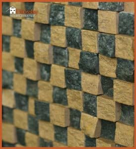 حجر طبيعي تريستا واخضر